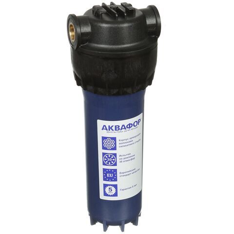 Корпус предфильтра  Аквафор, соединение 1/2 дюйма, 1 ступ, И5387