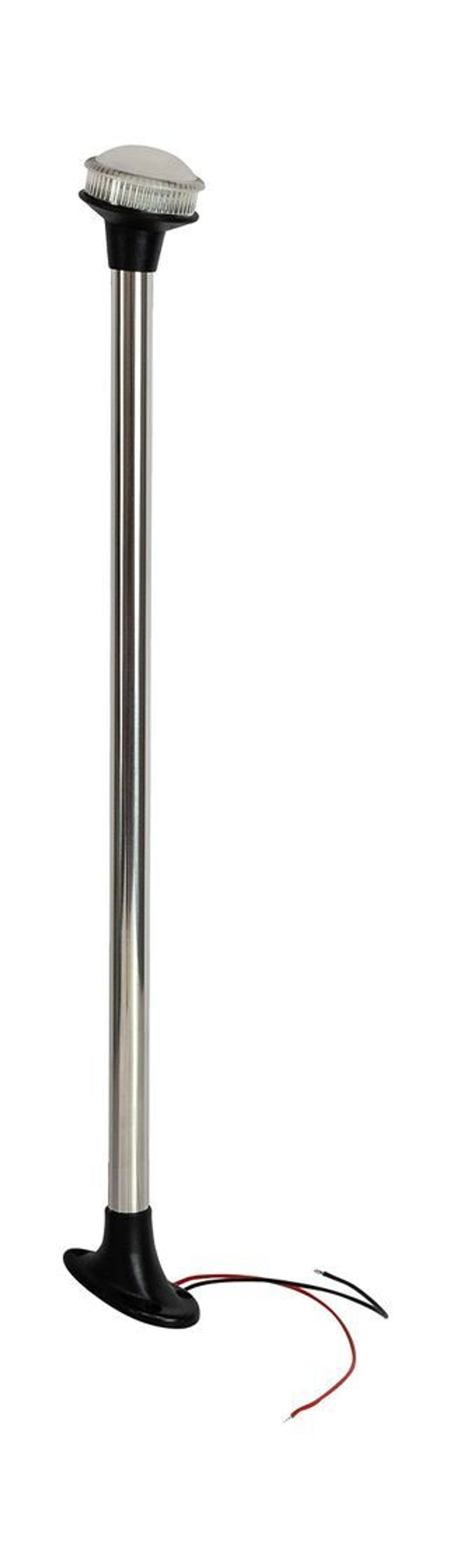 Огонь топовый на стойке 21", черный, 12-24 В, LED, Ba15d