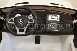 Детский электромобиль River Toys MERCEDES-BENZ GLS63 4WD белый