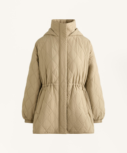 Oysho Куртка с наполнителем FELLEX® с AEROGEL, бежево-зеленый