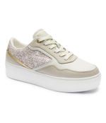 Кожаные кроссовки Tommy Hilfiger - бежевый(FW0FW08121)