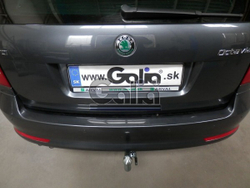 Фаркоп оцинкованный Galia S086A для Skoda Octavia II седан/универсал 2005-2013, Skoda Octavia Scout 2008-2013(паспорт и сертификат в комплекте)(без электрики)