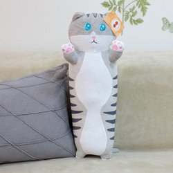Мягкая игрушка Кот Батон KiDWoW для девочек, мальчиков, малышей, детей, в подарок, для сна