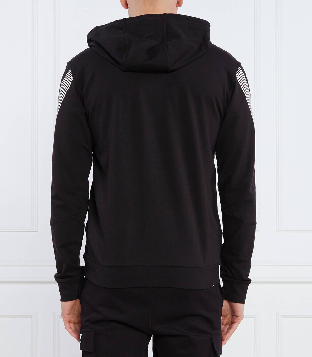 Худи EA7 - черный(3RPM07 PJLIZ)