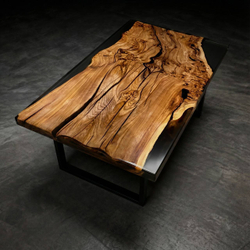 Карагач премиум с эпоксидной смолой