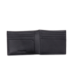 Кожаный кошелек MINIMALISM BIFOLD 6CC Calvin Klein - черный(K50K510894)