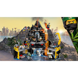 LEGO Ninjago Movie: Логово Гармадона в жерле вулкана 70631 — Garmadon's Volcano Lair — Лего Ниндзяго фильм