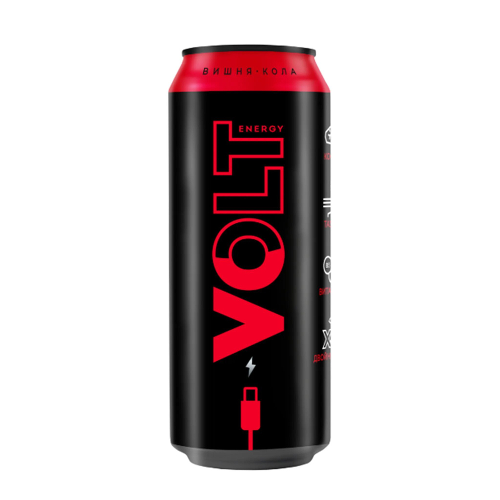 Напиток энергетический Volt Energy Вишня-Кола 0.45л