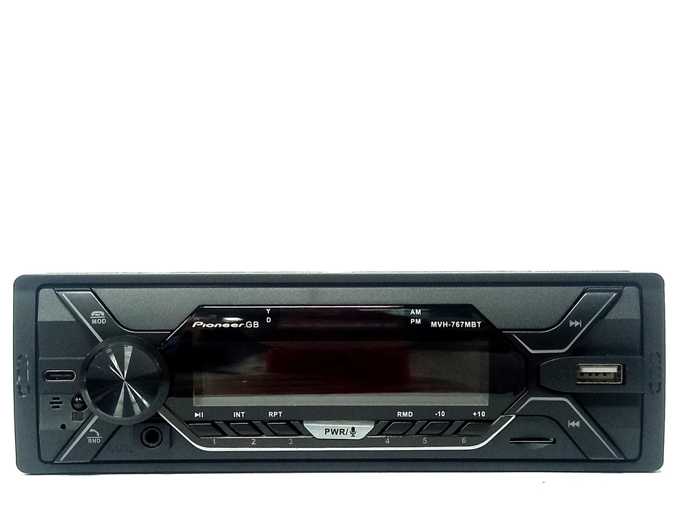 Автомагнитола MVH-767MBT Bluetooth/Dual display/7HRGB