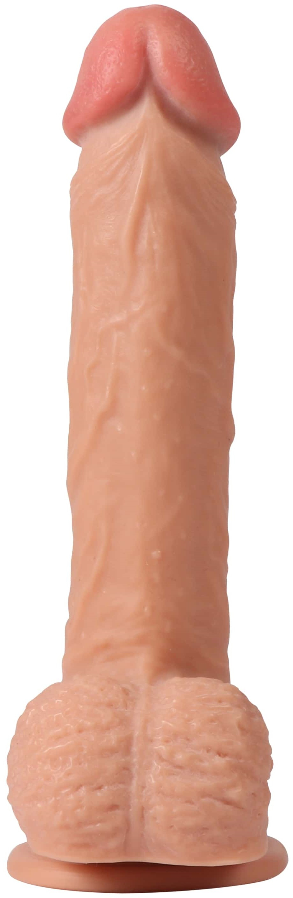 Реалистичный фаллоимитатор с функцией вибрации с дистанционным управлением