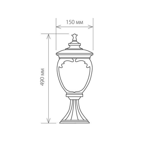 Уличный светильник Elektrostandard Andromeda a027999