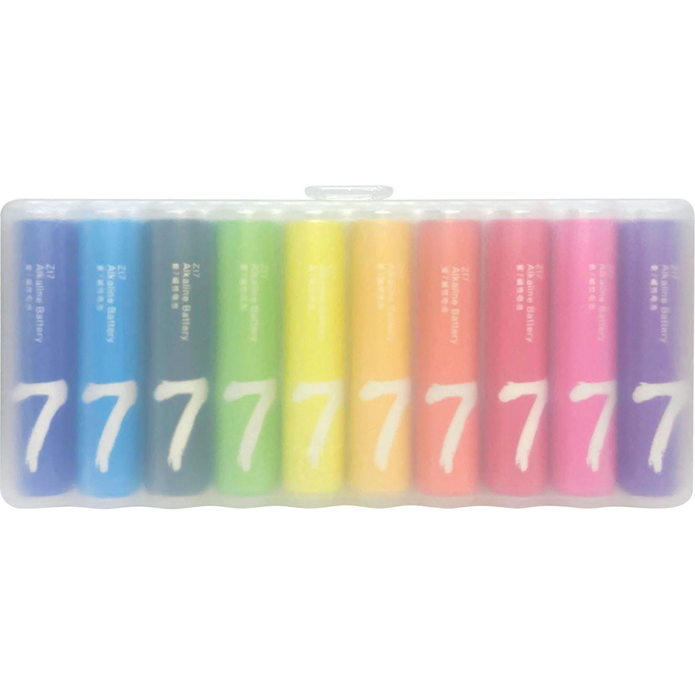 Батарейка алкалиновые Xiaomi ZMI Rainbow типа AAA (уп.10 шт.) (AA701)