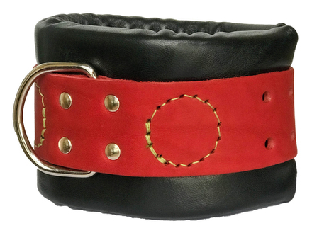 Манжета силовая на ногу из натуральной кожи ReKoy F157K, 1 шт