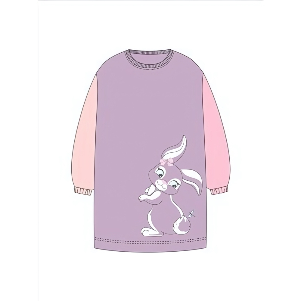 Платье "Садик-1" ПЛ-728/1 р.116, Сиреневый (Ивашка)