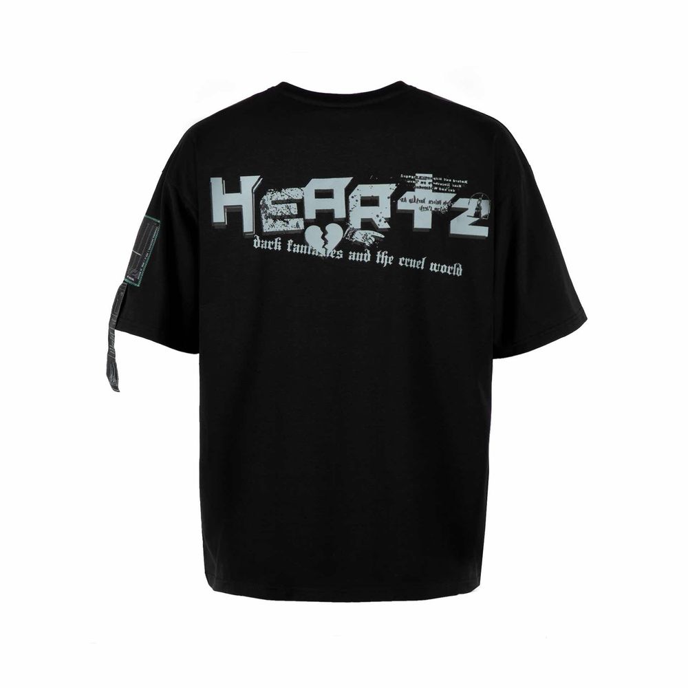 Футболка HEARTZ 1901 Черная
