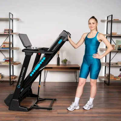 БЕГОВАЯ ДОРОЖКА ДОМАШНЯЯ OXYGEN FITNESS EMERALD LED