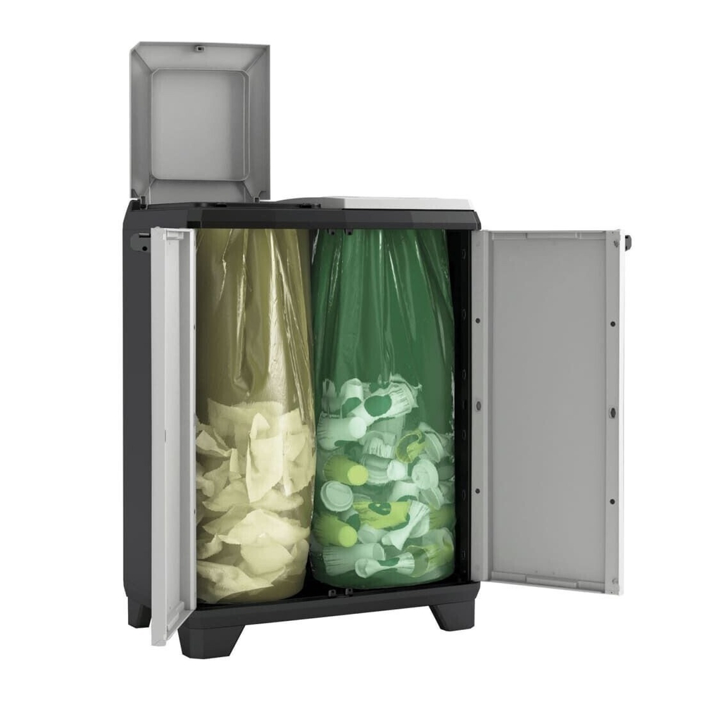 Шкаф для сбора мусора Keter Split Premium