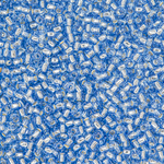 Японский бисер TOHO Round 11/0 (№33), с внутренним серебрением, прозрачный