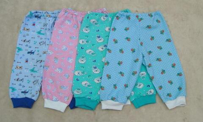 Штанишки с манжетом ассорт кулир р.68 ШТ0101гк (Солнечный миф)