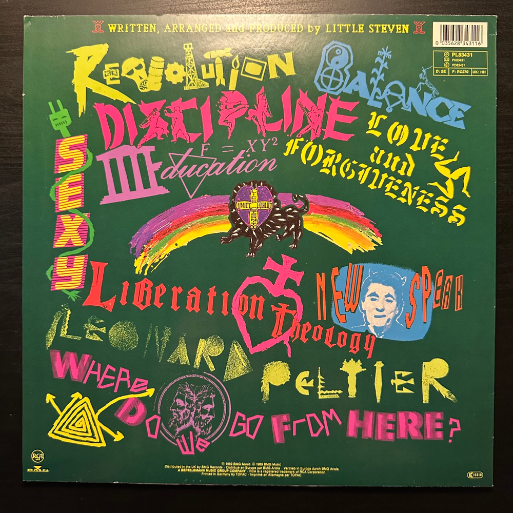 Little Steven - Revolution (Германия 1989г.)