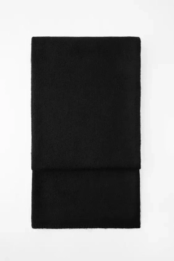 ZARA БАЗОВЫЙ ШАРФ, ЧЕРНЫЙ
