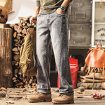 Американские ретро мужские прямые джинсы