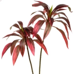 Дерево искусственное «Драцена бордовая» 120см