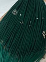 Войлочные дреды с удлинением из термоволокна 100см