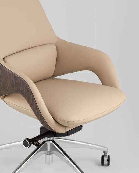 Кресло руководителя Reign бежевый