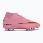Футбольные бутсы Nike Mercurial Superfly 10 Club FG/MG magic flamingo/black/total crimson