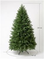Ель искусственная «Мэдисон» (Литая хвоя ) 240 см / 2.4 м