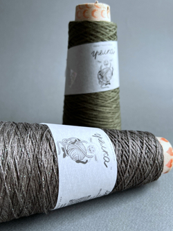 Пряжа ленточка плоская хлопковая