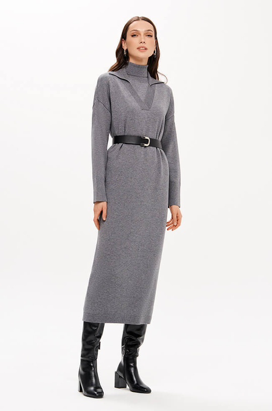 51708 Платье женское (серый)