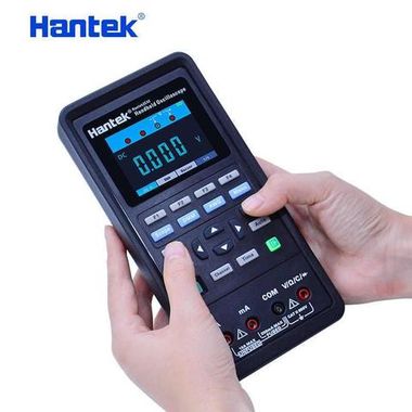 Осциллограф Hantek 40 МГц, 2 канала,портативный, цифровой мультиметр
