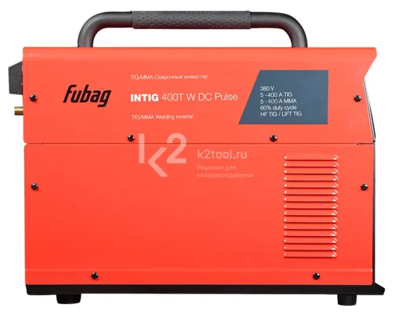 Инвертор сварочный Fubag INTIG 400T W DC PULSE + горелка FB TIG 26 5P, 4 м