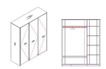 Гардероб PATERNA, MOD INTERIORS