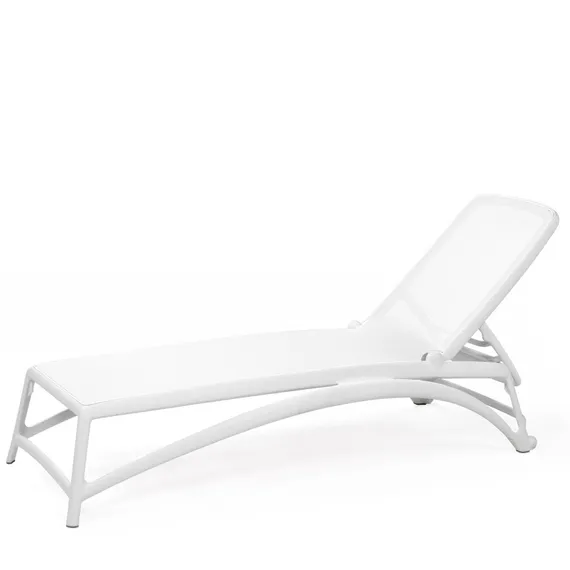 Шезлонг Atlantico белый