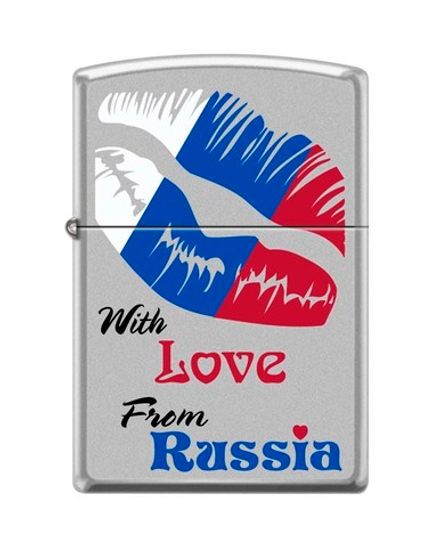 Зажигалка 205 With love from Russia