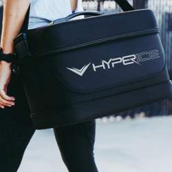 Комплект компрессионной системы Normatec, модель Hyperflux Black One size c сумкой для переноски