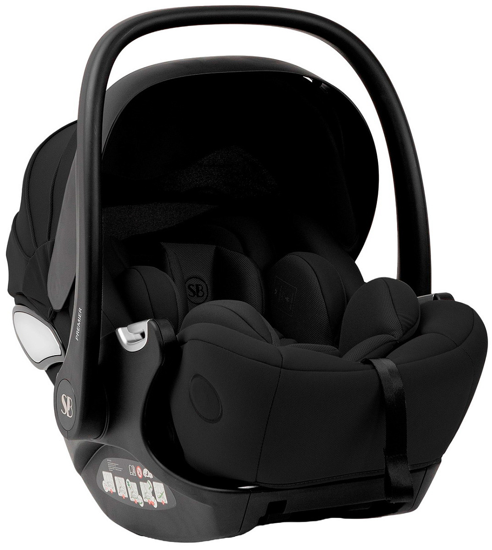 Коляска 3 в 1 Sweet Baby SBL Dolce + автокресло Premier Black Black