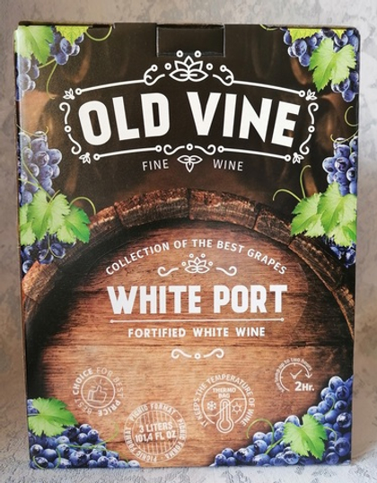 Портвейн белый крепленое (ликерное) вино 3л