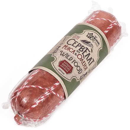 Сервелат из мяса Оленя ТЦ