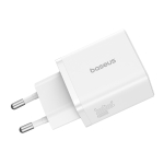 Зарядное устройство Baseus Cube GaN5 C+U 30W - Moon White