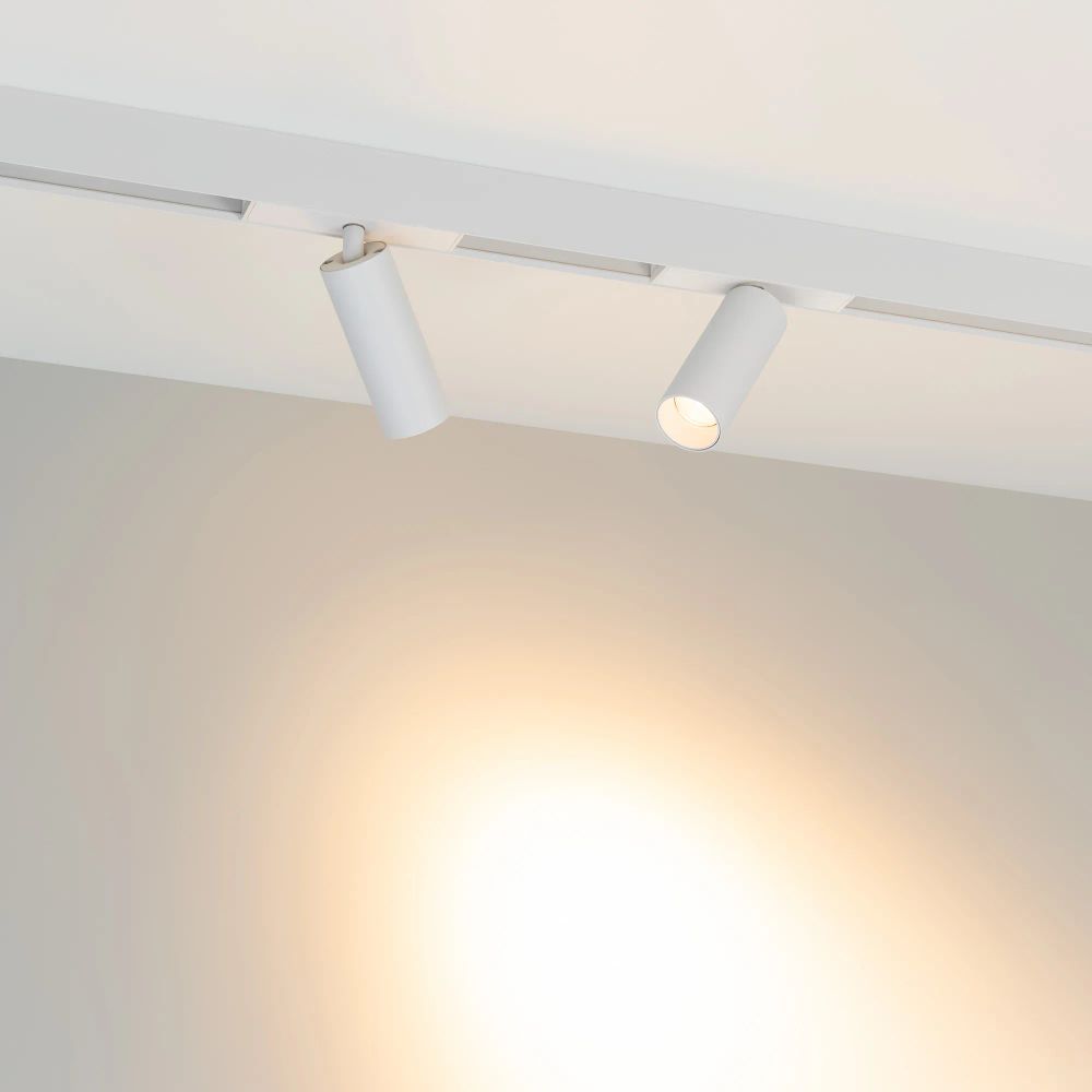 Светильник MAG-SPOT-25-R90-9W Warm3000 (WH, 30 deg, 24V) (Arlight, IP20 Металл, 5 лет) 050045