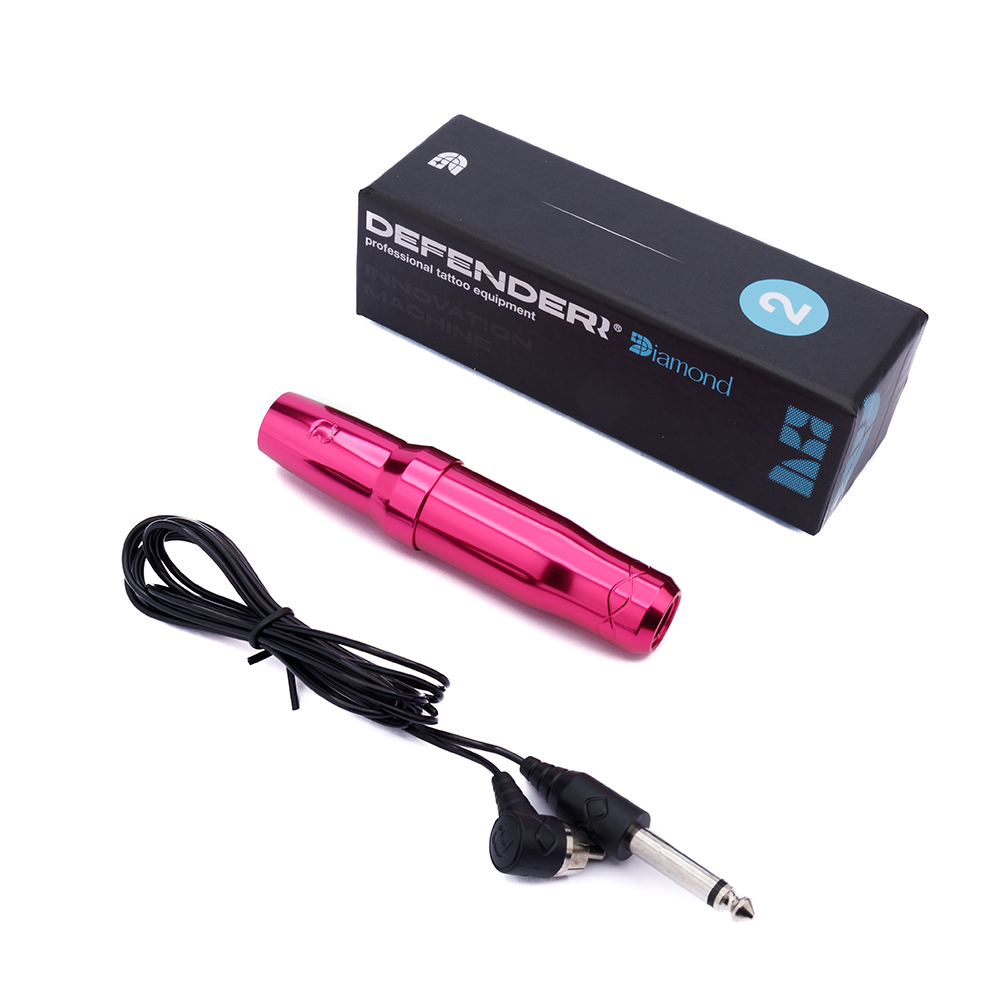 Машинка для татуажа Defenderr Diamond Pink