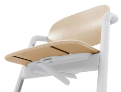 Стульчик для кормления Cybex Lemo 4 в 1 с мягкими чехлами Comfort Inlay Sand White/Pearl Pink