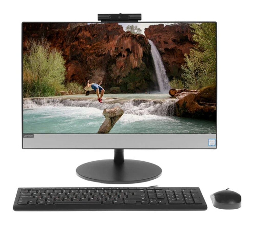 22" Моноблок Lenovo V530-22ICB (1920x1080, Intel Core i5-9400T, RAM 8ГБ, SSD 256ГБ, Intel UHD Graphics 630, Win 10 Pro)