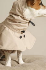 Дождевик "Пони-парасоли v.2" цвет бежевый