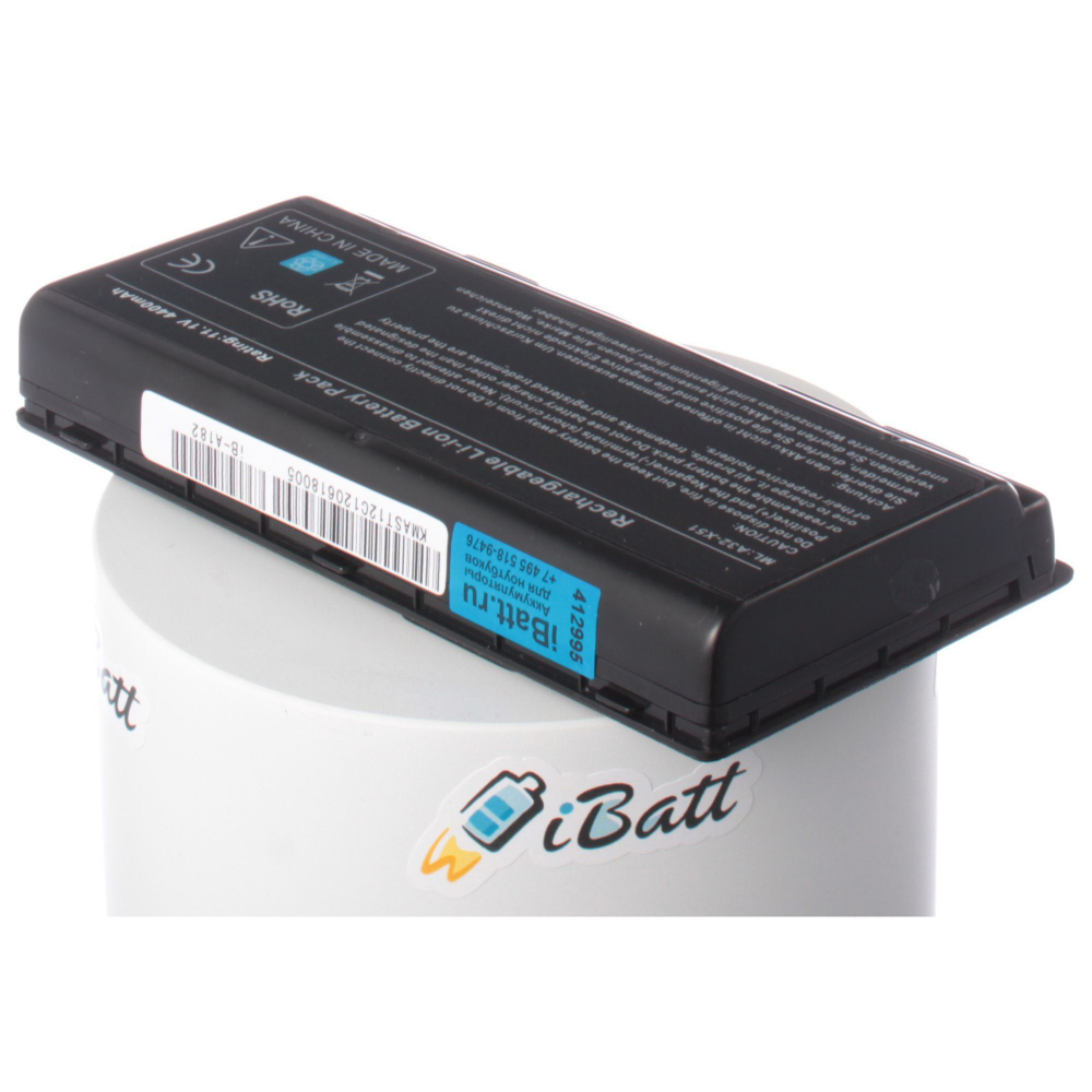 Аккумулятор iBatt 4400mAh, для A32-X51 A32-T12 90-NQK1B1000Y