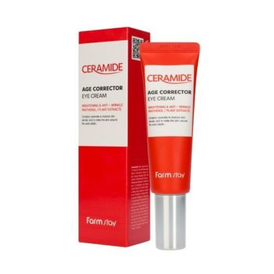 FarmStay Крем для молодости кожи вокруг глаз с керамидами - Ceramide age corrector eye сream, 50мл